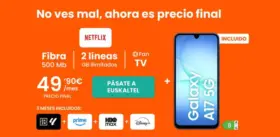 No ves mal, ahora es precio final