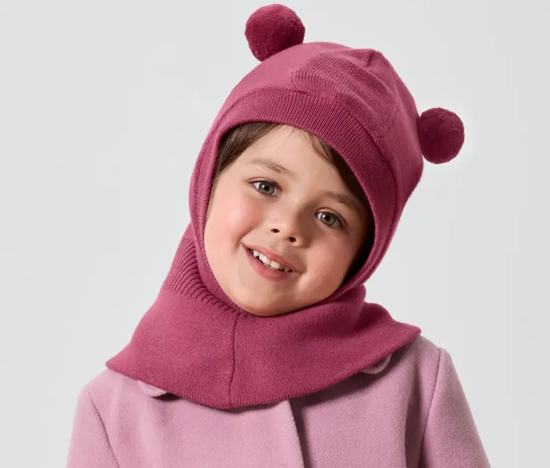 Bommel-Schlupfmütze