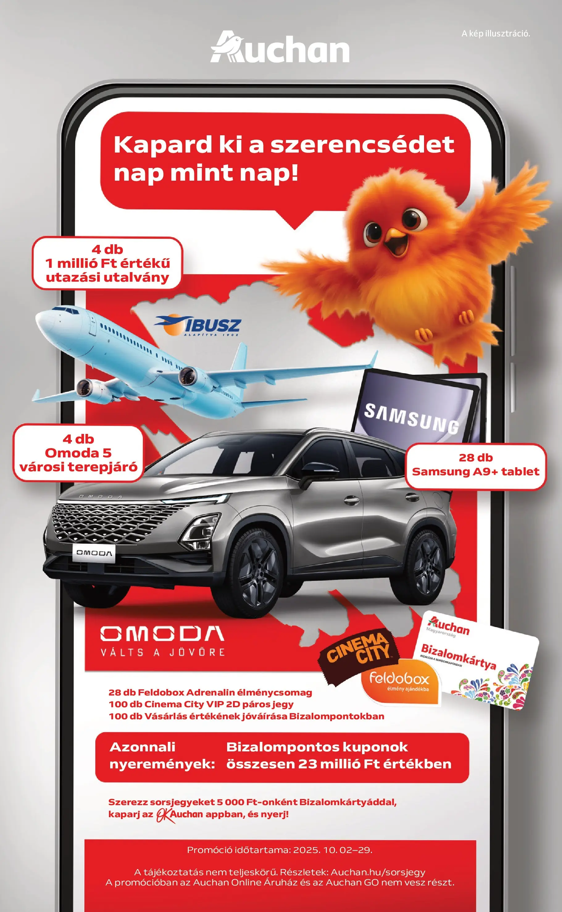 Auchan Akciós újság Miskolc - 2025.10.24. -tól/töl > akció, lapozható szórólap 🛍️ | Oldal: 6 | Termékek: Tablet, Samsung