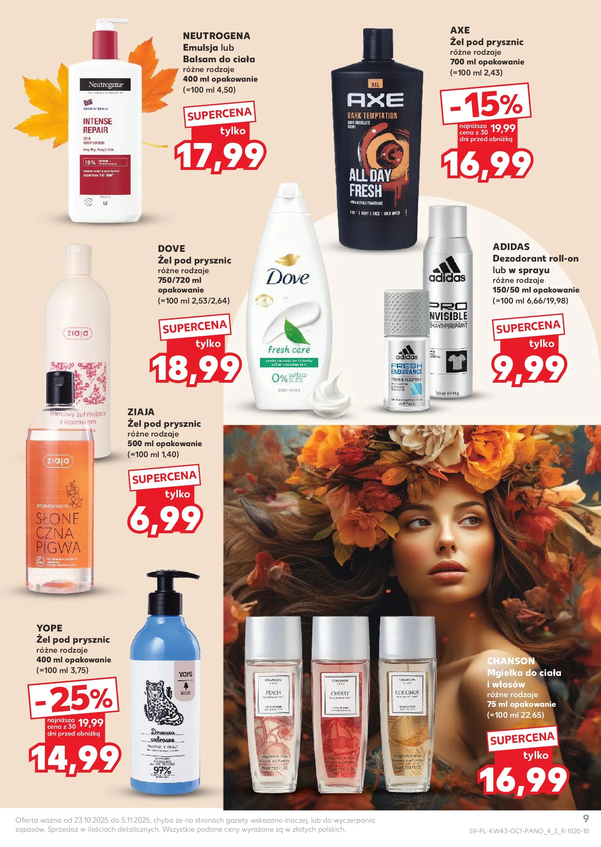 Kaufland - Kaufland Katalog Beauty ważny do 5.11 od 22.10.2025 - od jutra PDF | Strona: 9