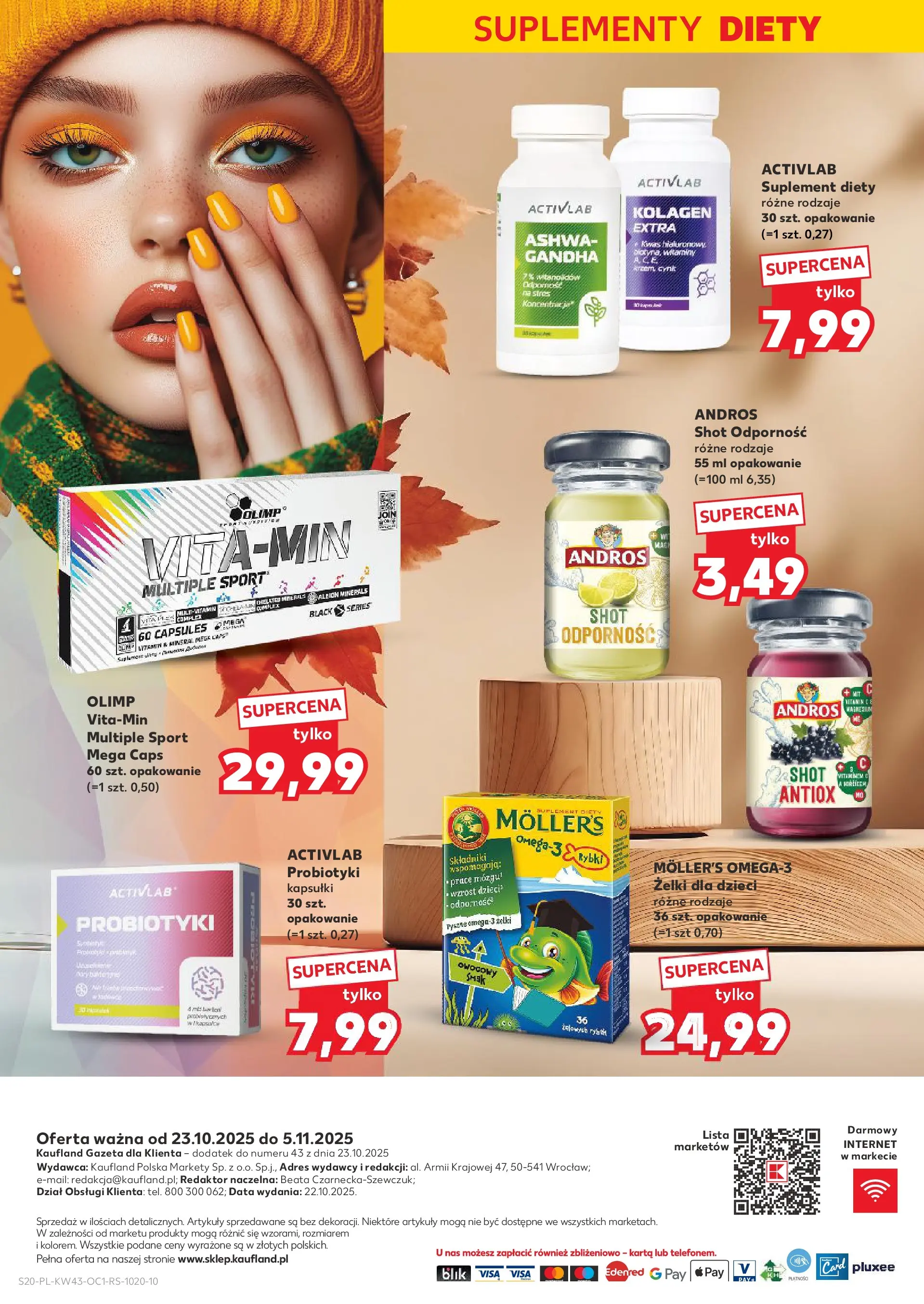 Kaufland - Kaufland Katalog Beauty ważny do 5.11 od 22.10.2025 - od jutra PDF | Strona: 20