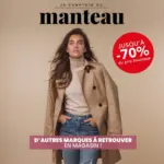 Stokomani Dépêchez-vous ! Destockage de folie sur les manteaux "Le Comptoir du Manteau" au prix unique de seulement 39,99€ ! - au 09.11.2025