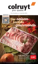 Colruyt Une saison pour les gourmands - au 02.11.2025