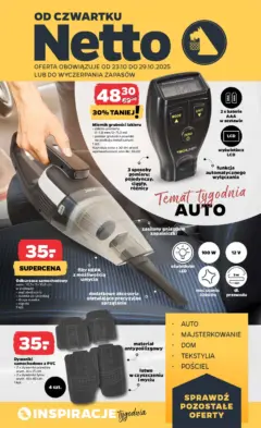 Pogląd oferty "Netto gazetka - Non Food" - ważna od 23.10.2025