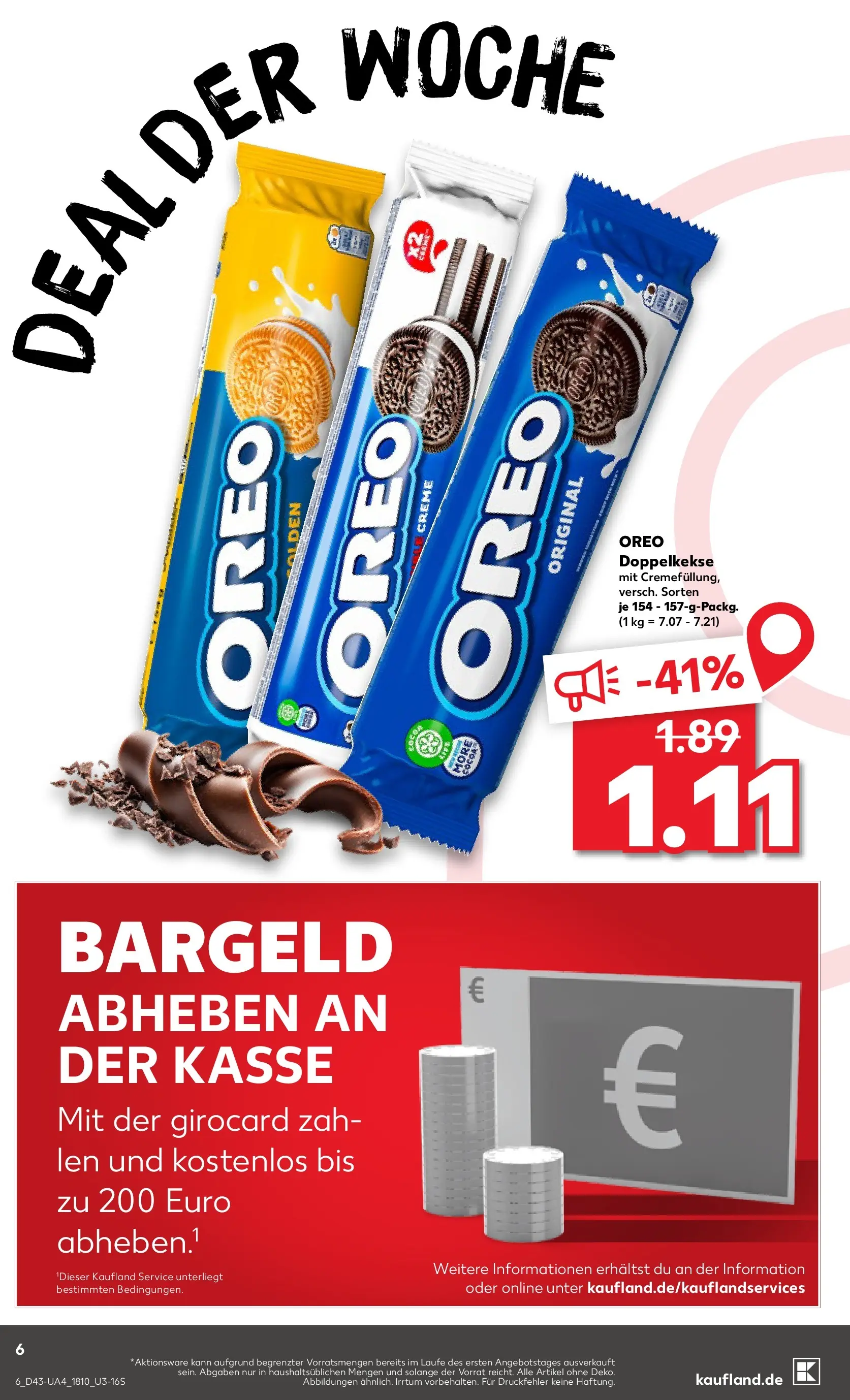 Prospekt Kaufland ab 23.10.2025 » Angebote und Werbung Online | Seite: 6 | Produkte: Creme Prospekt Kaufland ab 23.10.2025 » Angebote Online zum Blättern | Seite: 6 | Produkte: Creme