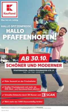 Kaufland prospekt Schrobenhausen	 ab 23.10.2025 gültig