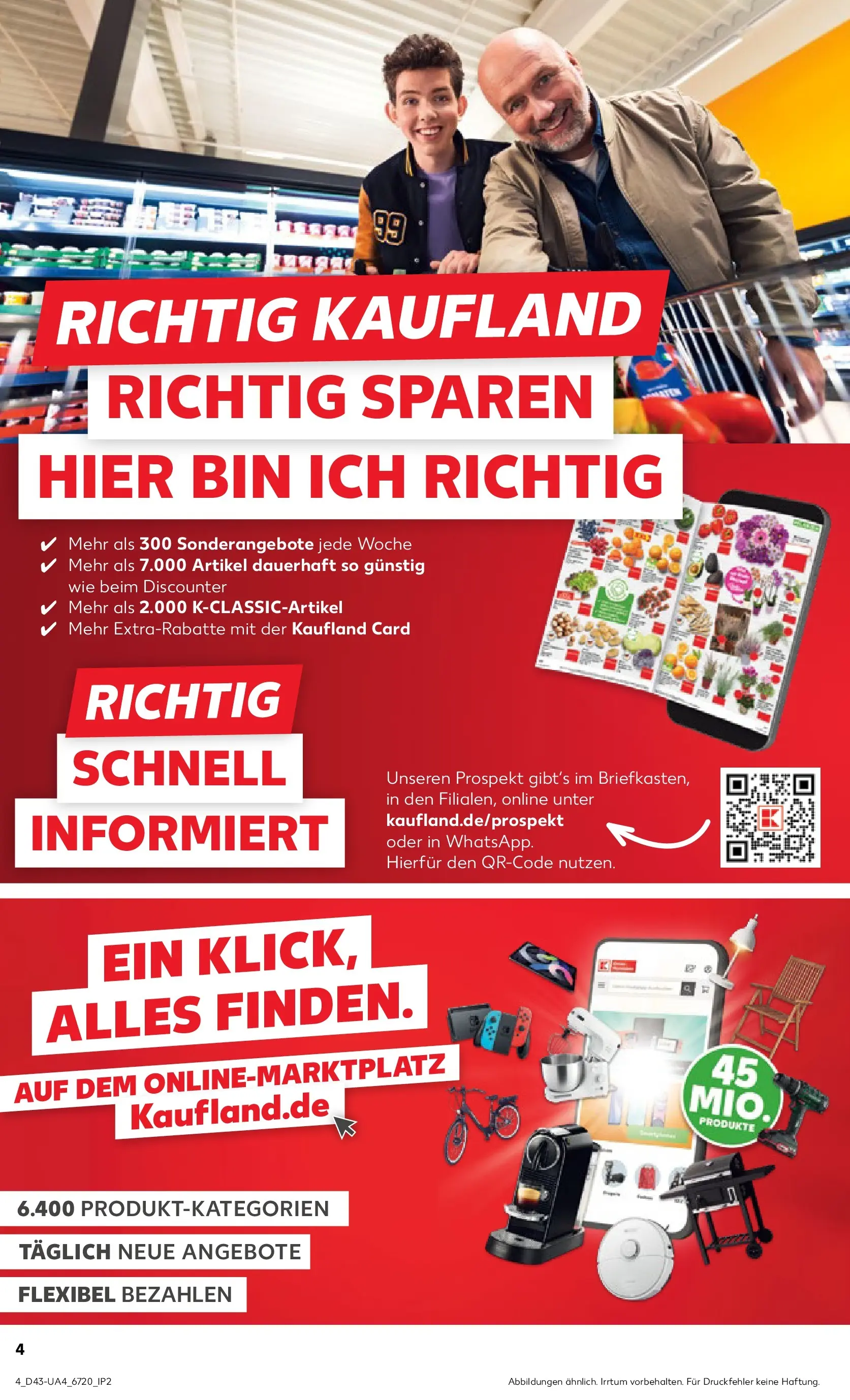 Prospekt Kaufland ab 23.10.2025 » Angebote und Werbung Online | Seite: 4 Prospekt Kaufland ab 23.10.2025 » Angebote Online zum Blättern | Seite: 4