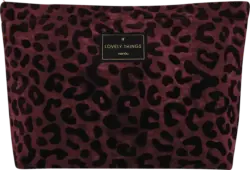 Soapland Kulturbeutel bordeaux Leomuster