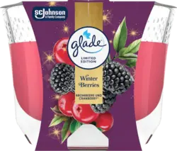 glade Duftkerze im Glas Winter Berries 204 g