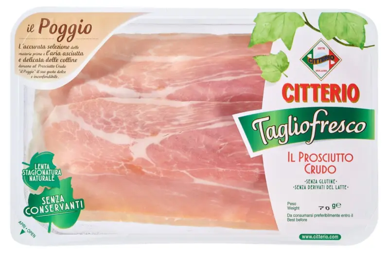 CITTERIO Прошуто крудо слайс