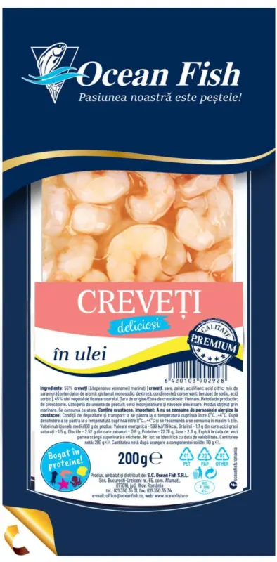 Ocean Fish Мариновани морски специалите различни видове