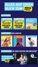 HOFER: Flugblatt