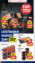 HOFER HOFER: Flugblatt - ab 24.10.2025