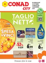 Conad City Sconti fino al 50% - al 05.11.2025