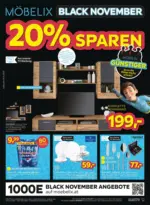 Möbelix Black November - bis 24.11.2025
