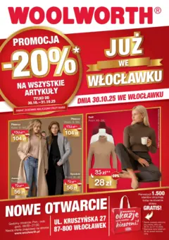 Pogląd oferty "Woolworth - Woolworth: Już w Włocławek" - ważna od 23.10.2025