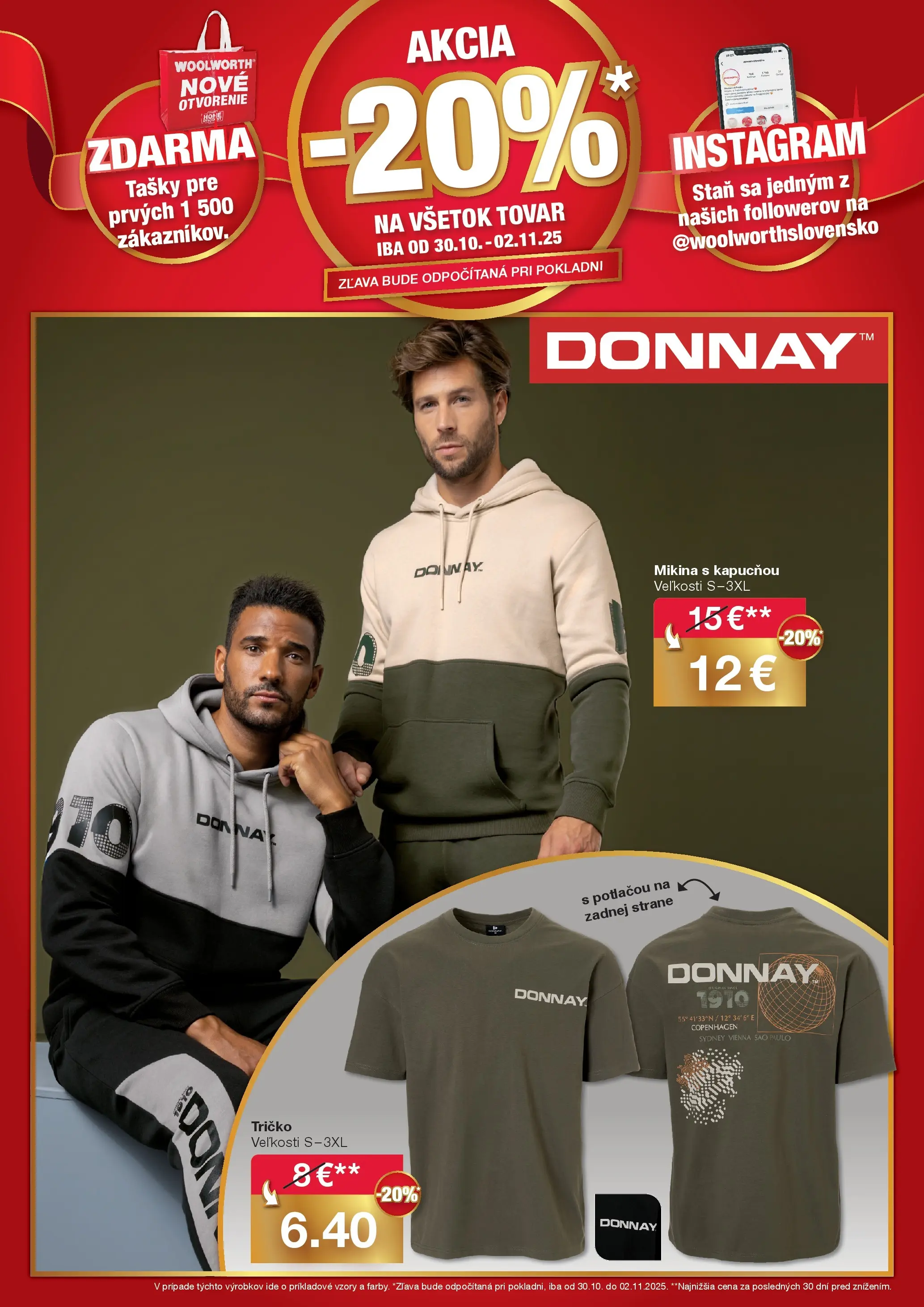 Woolworth - Woolworth: Ahoj Spisska Nova Ves od 23.10.2025 » aktuálna akcia | Strana: 7 | Produkty: Stan, Tričko, Mikina
