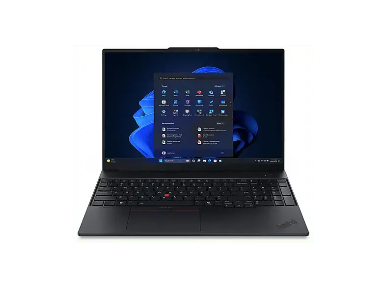 LENOVO ThinkPad E16 Gen 3 21SR0041GE Notebook for Business 16 Zoll, WUXGA, Intel® Core™ Ultra 7 Prozessor 255H, 32 GB RAM, 1 TB SSD, Windows 11 Pro, Arc™ GPU, Schwarz