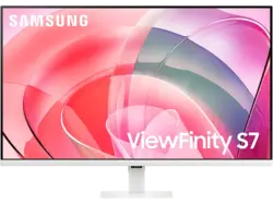 Samsung ViewFinity S7 LS32D701EAU 32 Zoll Monitor for Business, UHD 4K, 5 ms Reaktionszeit, 350 cd/m², 60 Hz, Warm White