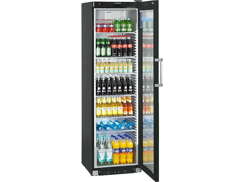 Liebherr FKDv 4523 PremiumPlus K&uuml;hlger&auml;t zur Verkaufsf&ouml;rderung mit Umluftk&uuml;hlung, Schwarz, 422 l