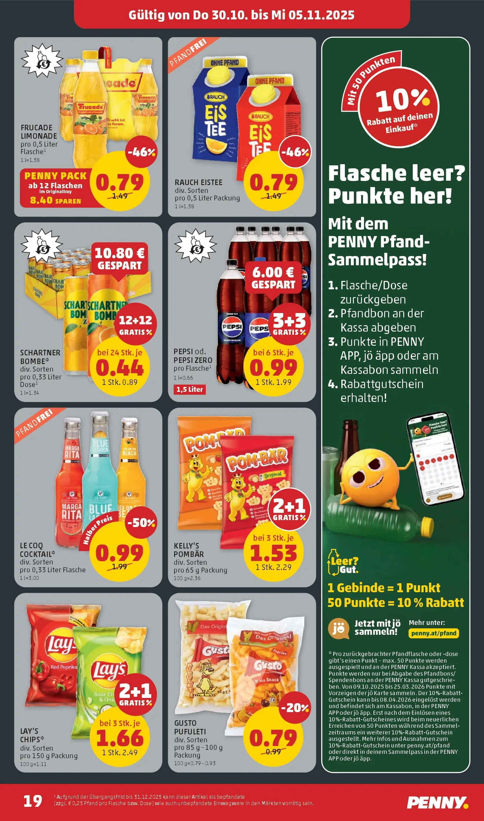 Penny Markt - PENNY: Die ganze Woche sparen. ab (29.10.2025) - Angebote, Prospekt | Seite: 19