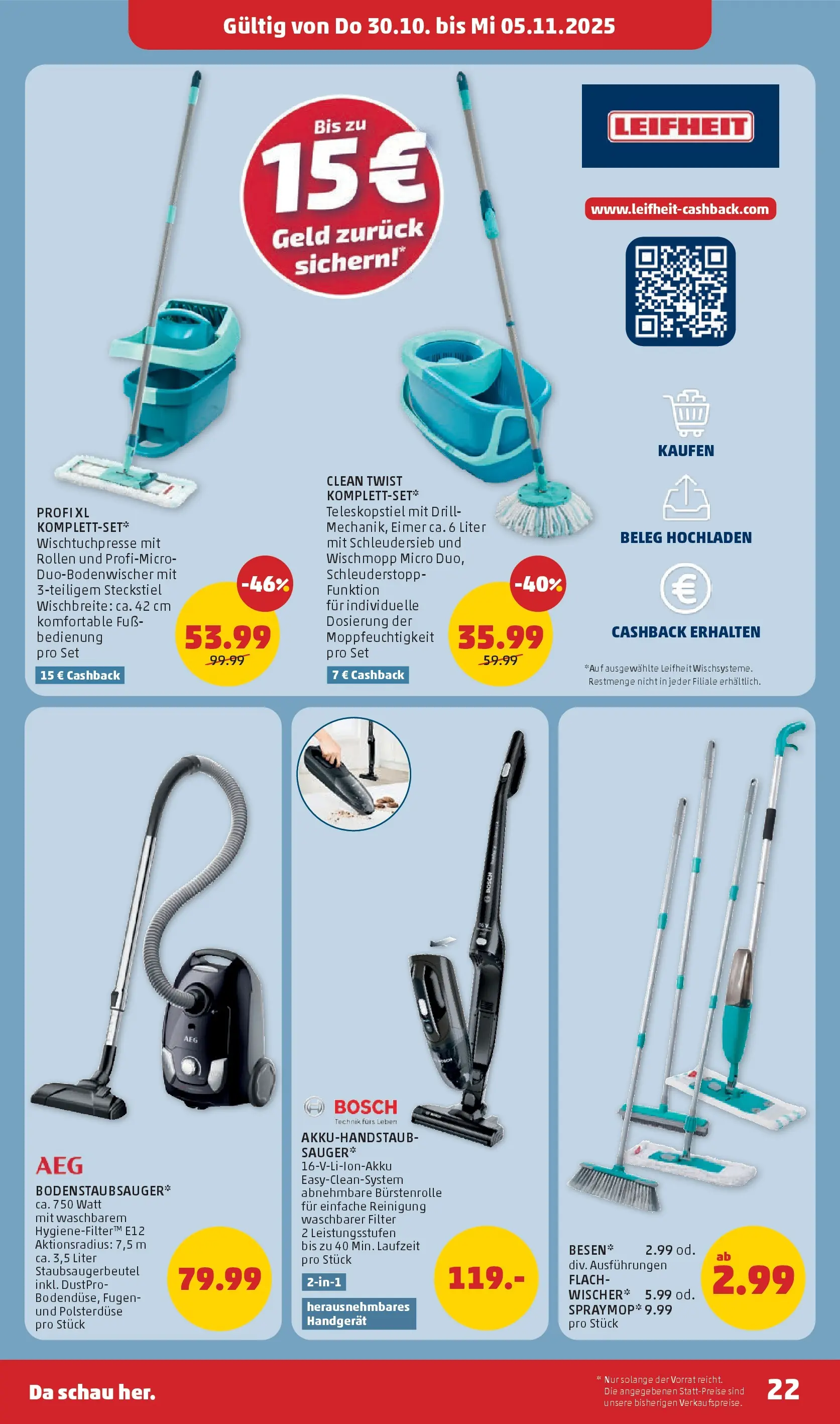 Penny Markt - PENNY: Die ganze Woche sparen. ab (29.10.2025) - Angebote, Prospekt | Seite: 22