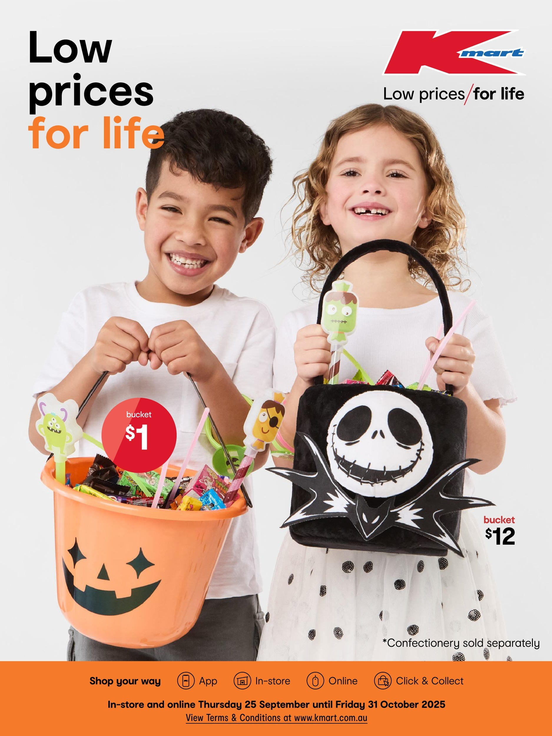 ﻿﻿Kmart catalogue valid from 22/10/2025 > Online Australia | Page: 1 | Products: Bucket