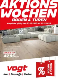 Aktionswochen Boden & Türen gültig bis 15.11.2025