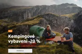 Kempingové vybavení -20 %