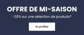 -30% sur une sélection de produits