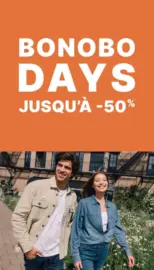 Bonobo days Jusqu'à -50%
