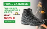 Au vieux campeur CHAUSSURES ULTRA RAPTOR II MID GTX - au 09.11.2025