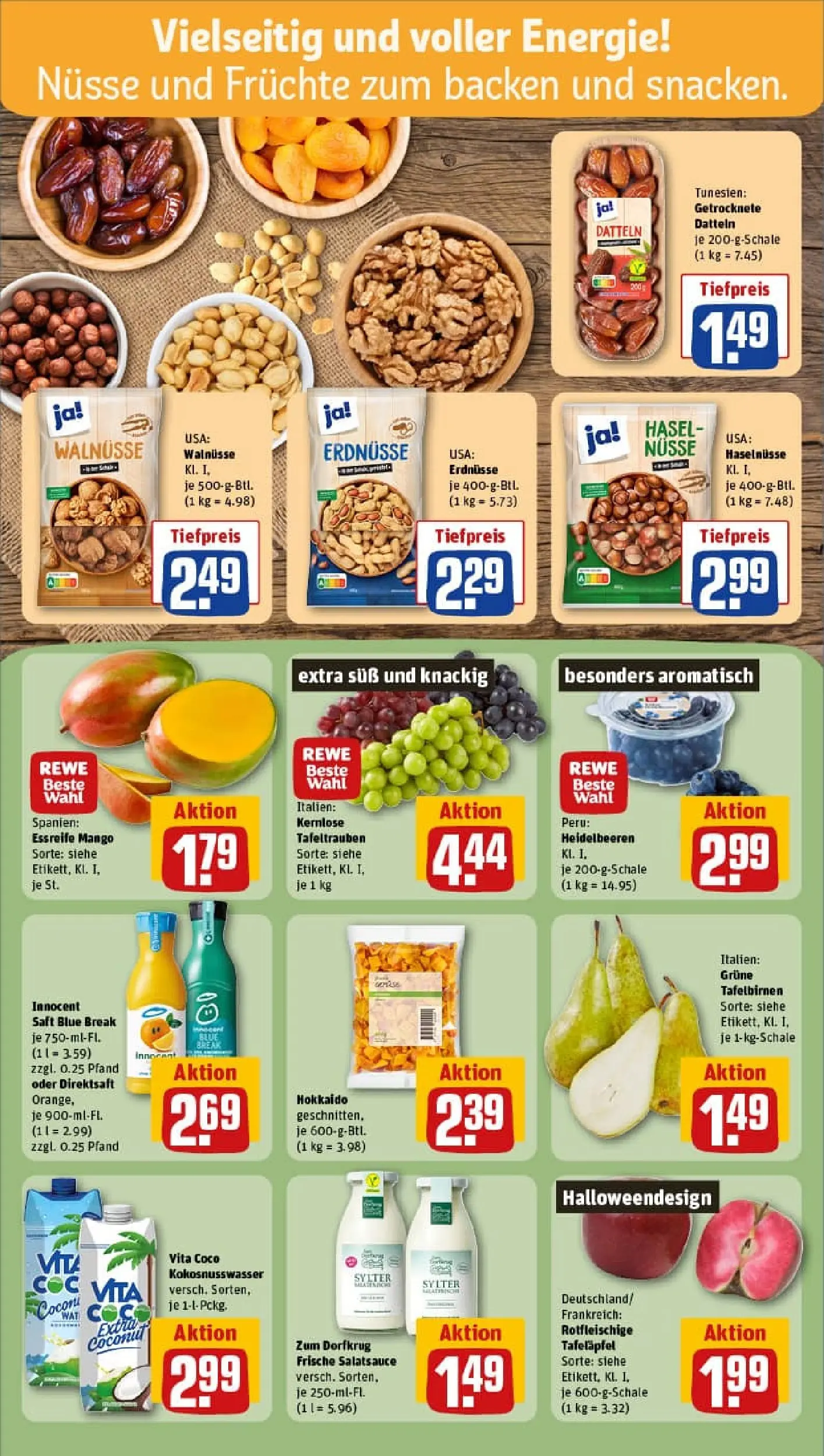 REWE Prospekt ab 26.10.2025 zum Blättern » Angebote | Seite: 8