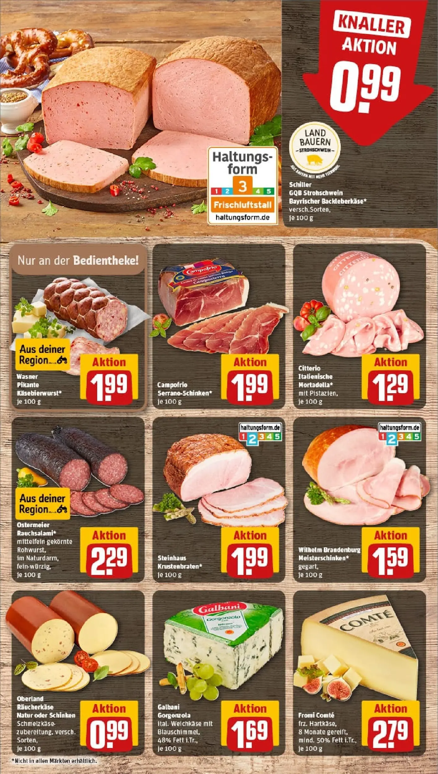 REWE Prospekt ab 26.10.2025 zum Blättern » Angebote | Seite: 11 | Produkte: Salami, Schinken
