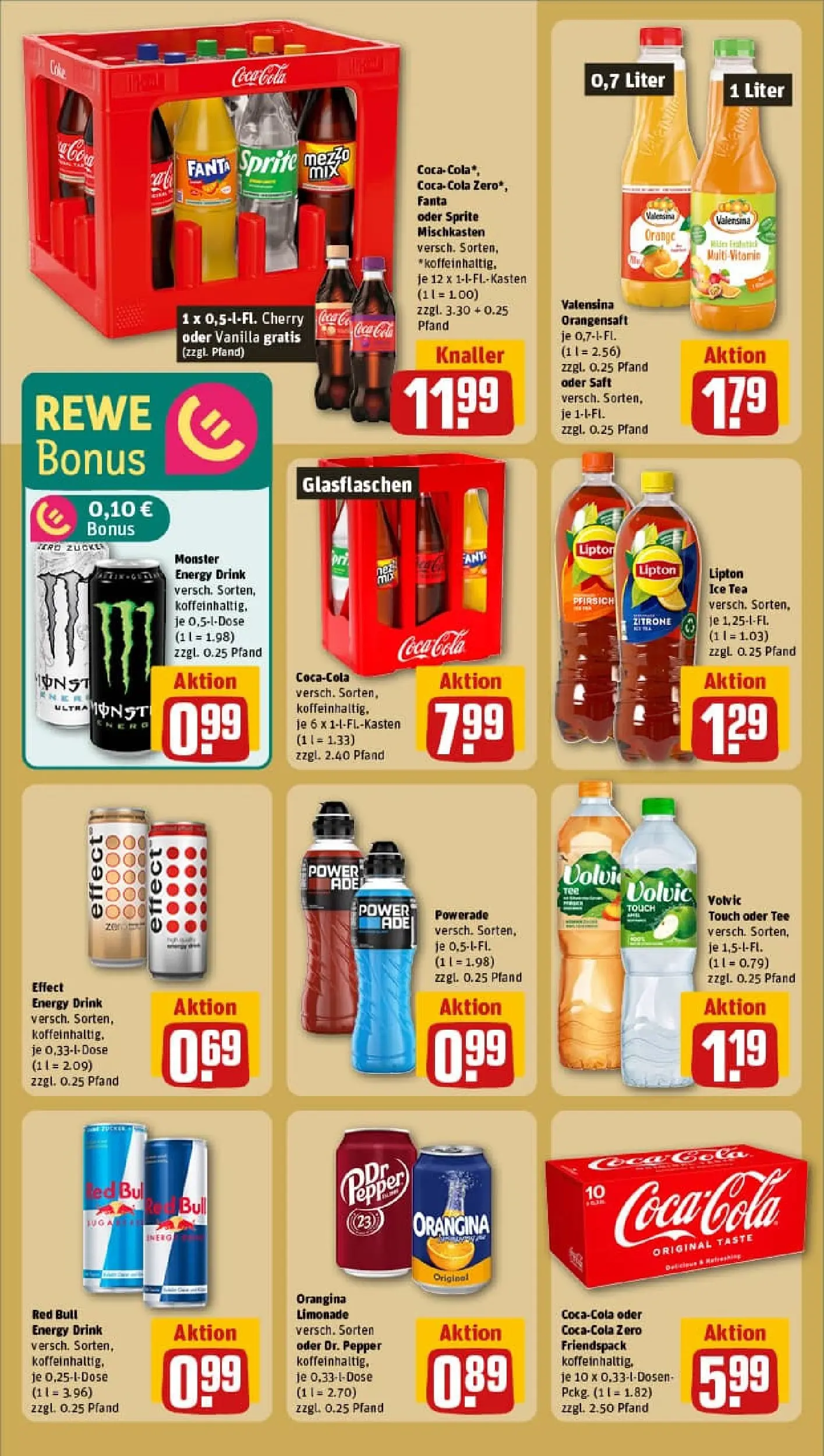 REWE Prospekt ab 26.10.2025 zum Blättern » Angebote | Seite: 22 | Produkte: Orangensaft, Zitrone, Powerade, Tee