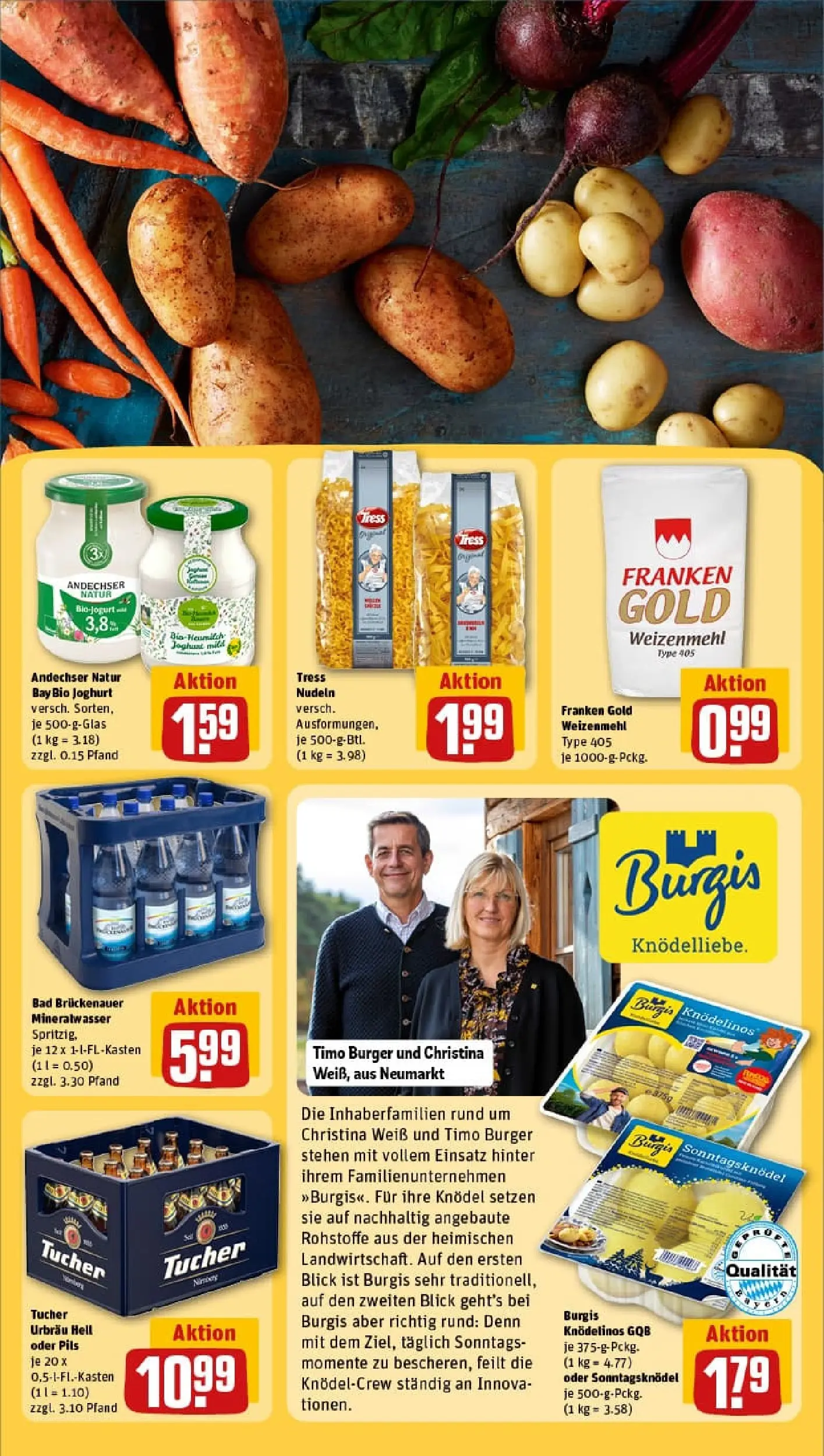 REWE Prospekt ab 26.10.2025 zum Blättern » Angebote | Seite: 29 | Produkte: Bad, Burger, Pasta, Nudeln