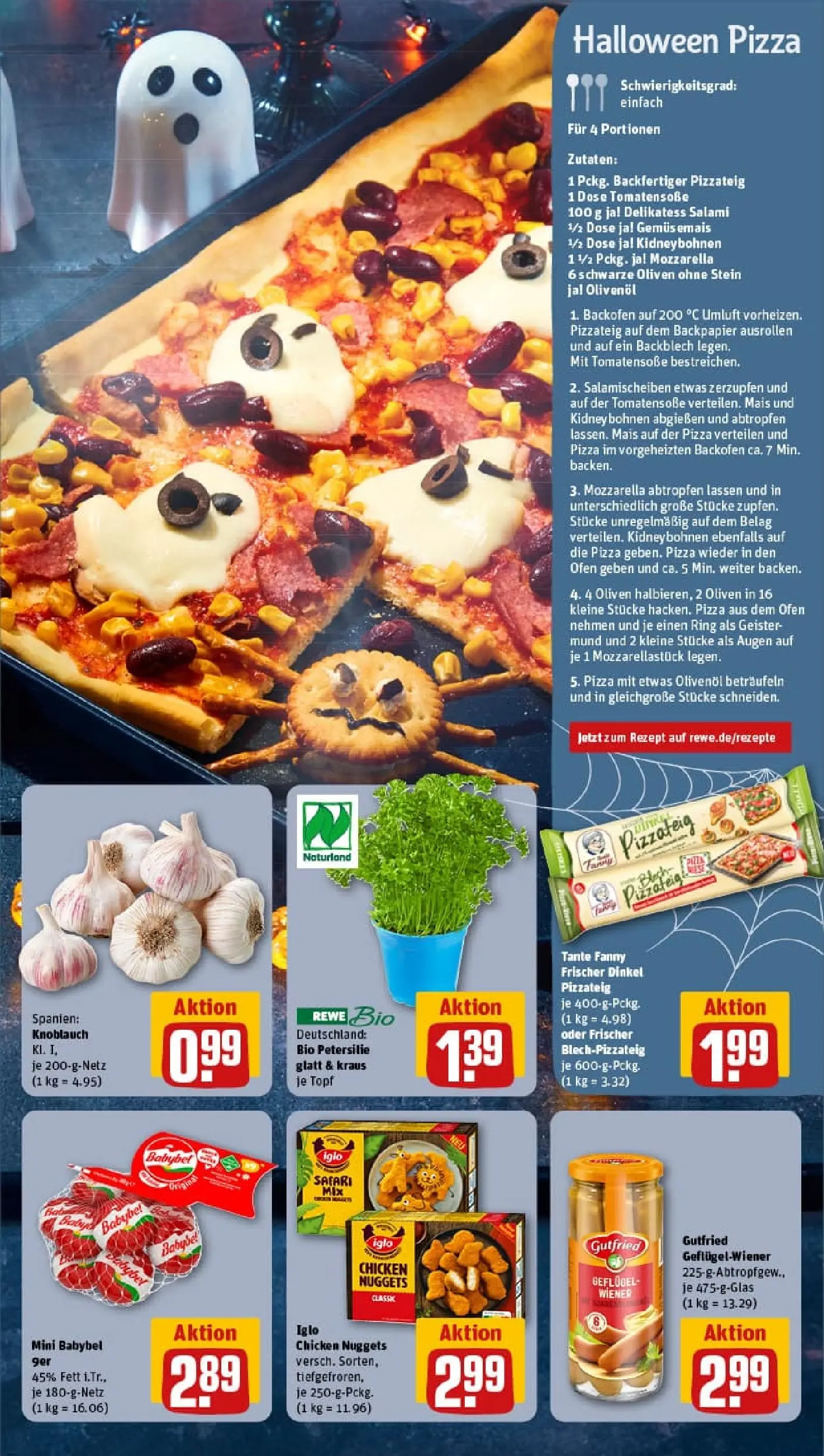 REWE Prospekt ab 26.10.2025 zum Blättern » Angebote | Seite: 7 | Produkte: Iglo, Olivenol, Petersilie, Salami