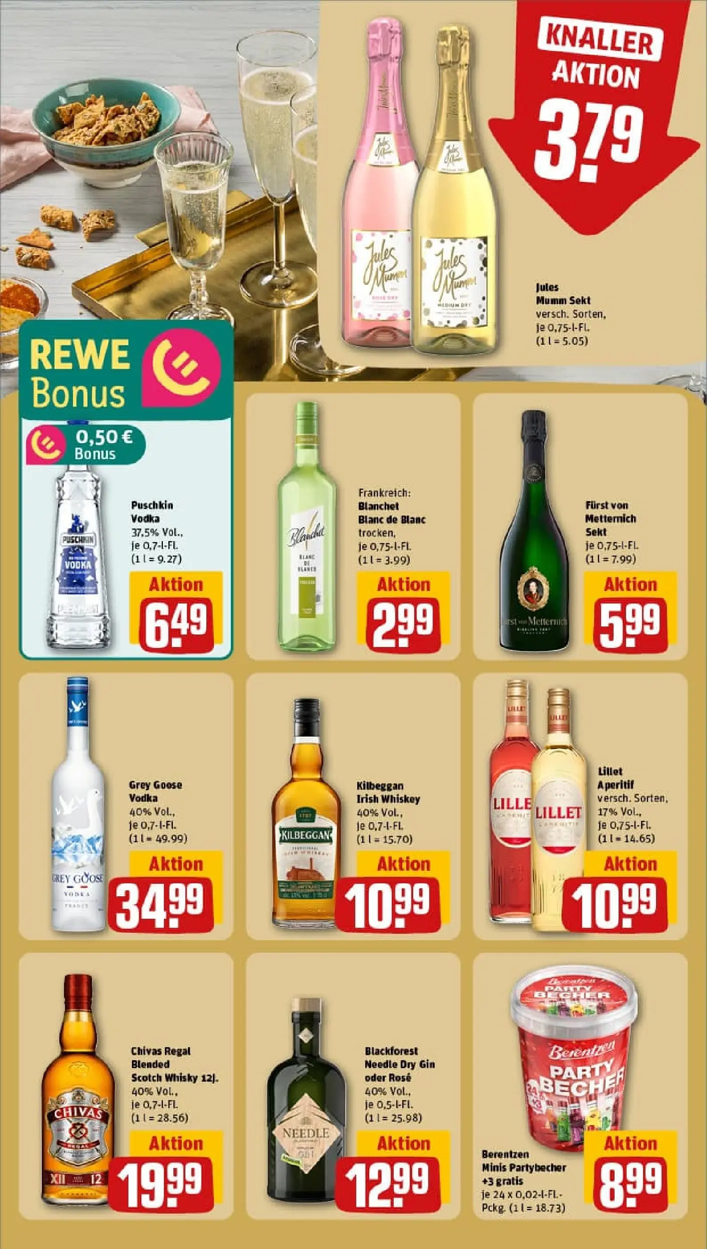 REWE Prospekt ab 26.10.2025 zum Blättern » Angebote | Seite: 20 | Produkte: Regal, Sekt, Jules mumm, Gin