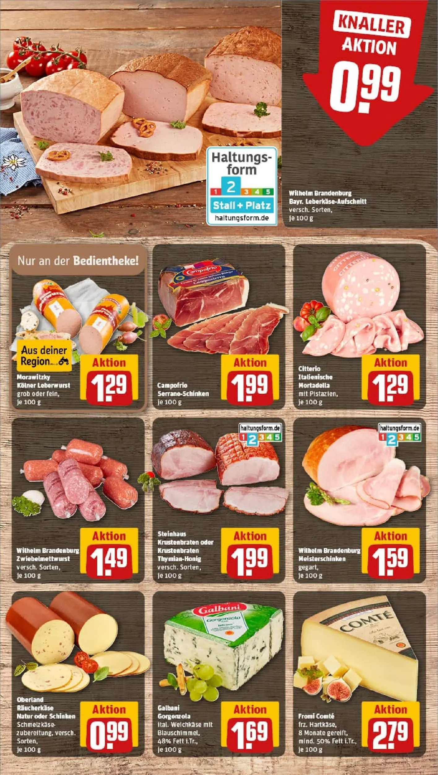 REWE Prospekt ab 26.10.2025 zum Blättern » Angebote | Seite: 11 | Produkte: Krustenbraten, Schinken, Morawitzky