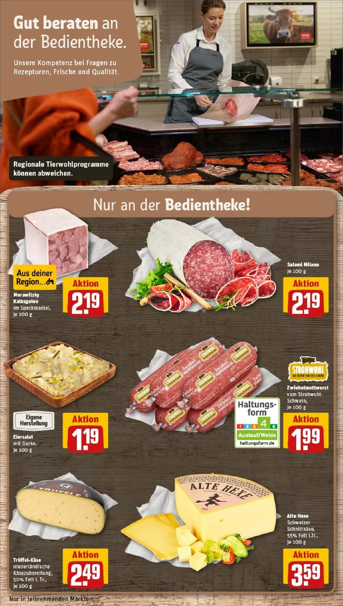 REWE Prospekt ab 26.10.2025 zum Blättern » Angebote | Seite: 13 | Produkte: Salami, Morawitzky