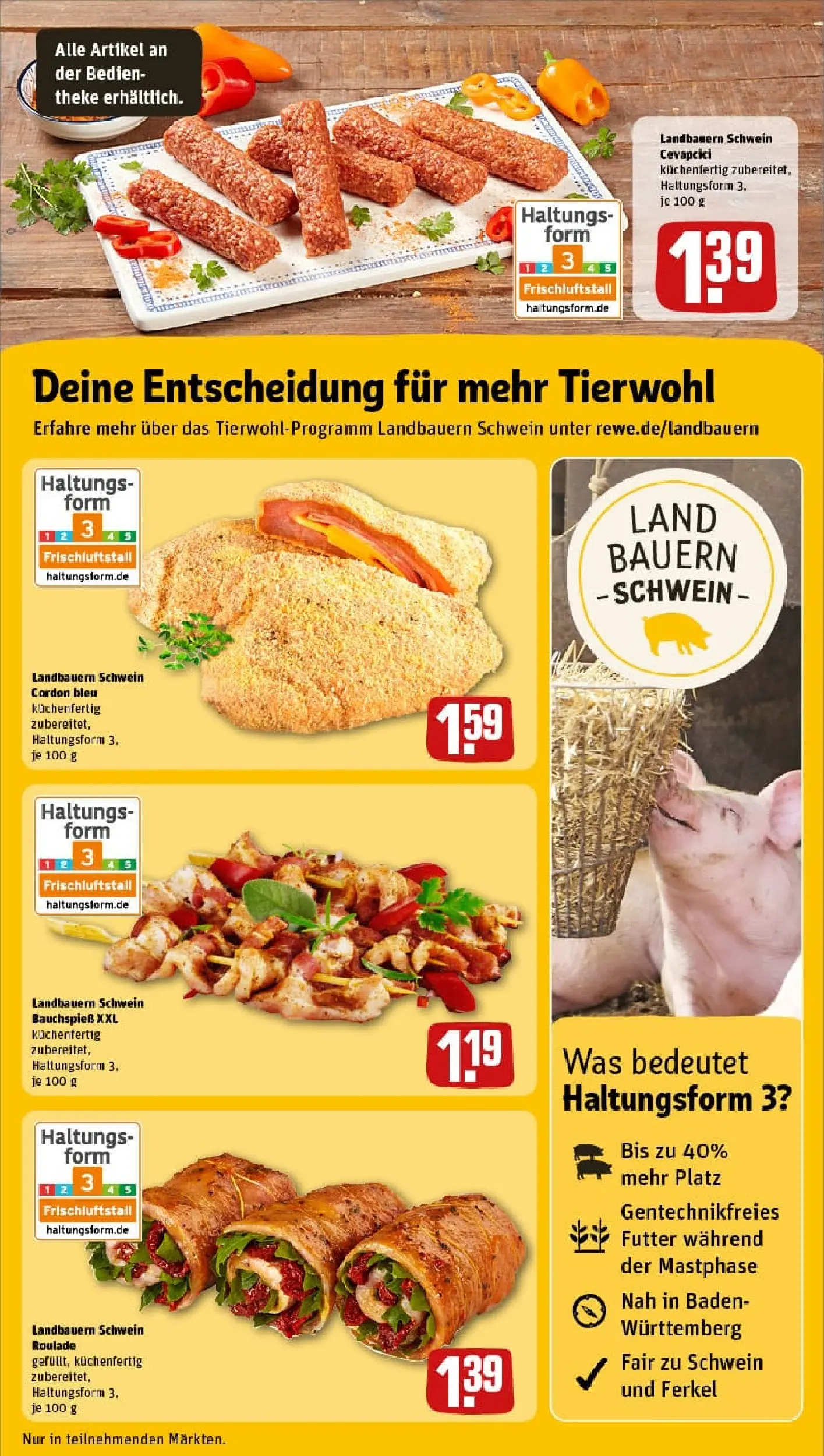 REWE Prospekt ab 26.10.2025 zum Blättern » Angebote | Seite: 13 | Produkte: Theke, Cevapcici