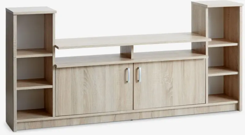 JYSK ТВ шкаф EVETOFTE цвят светъл дъб