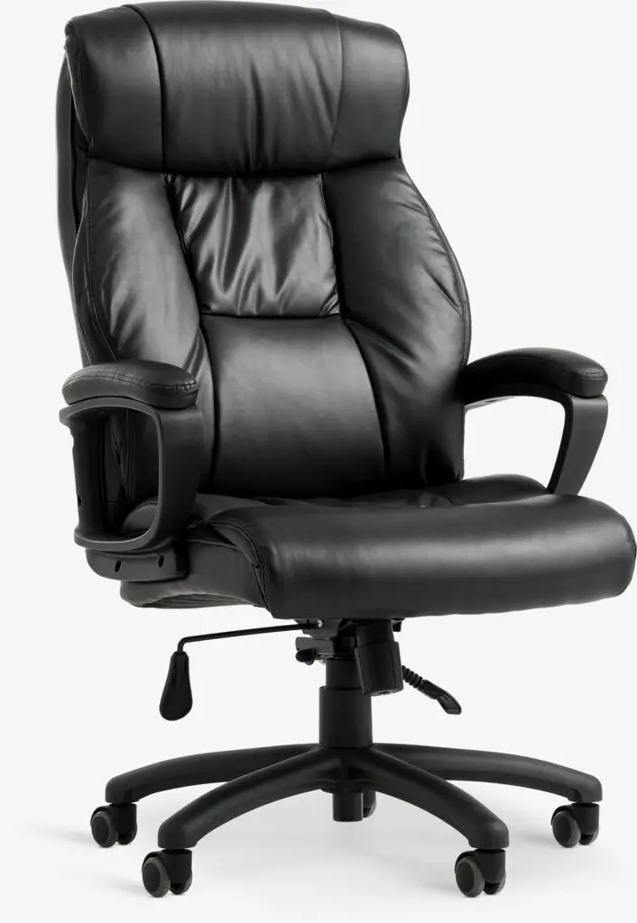 JYSK Scaun birou TJELE imitație piele negru