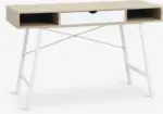 JYSK JYSK Бюро ABBETVED 48x120 цвят светъл дъб/бяло - до 15-08-26
