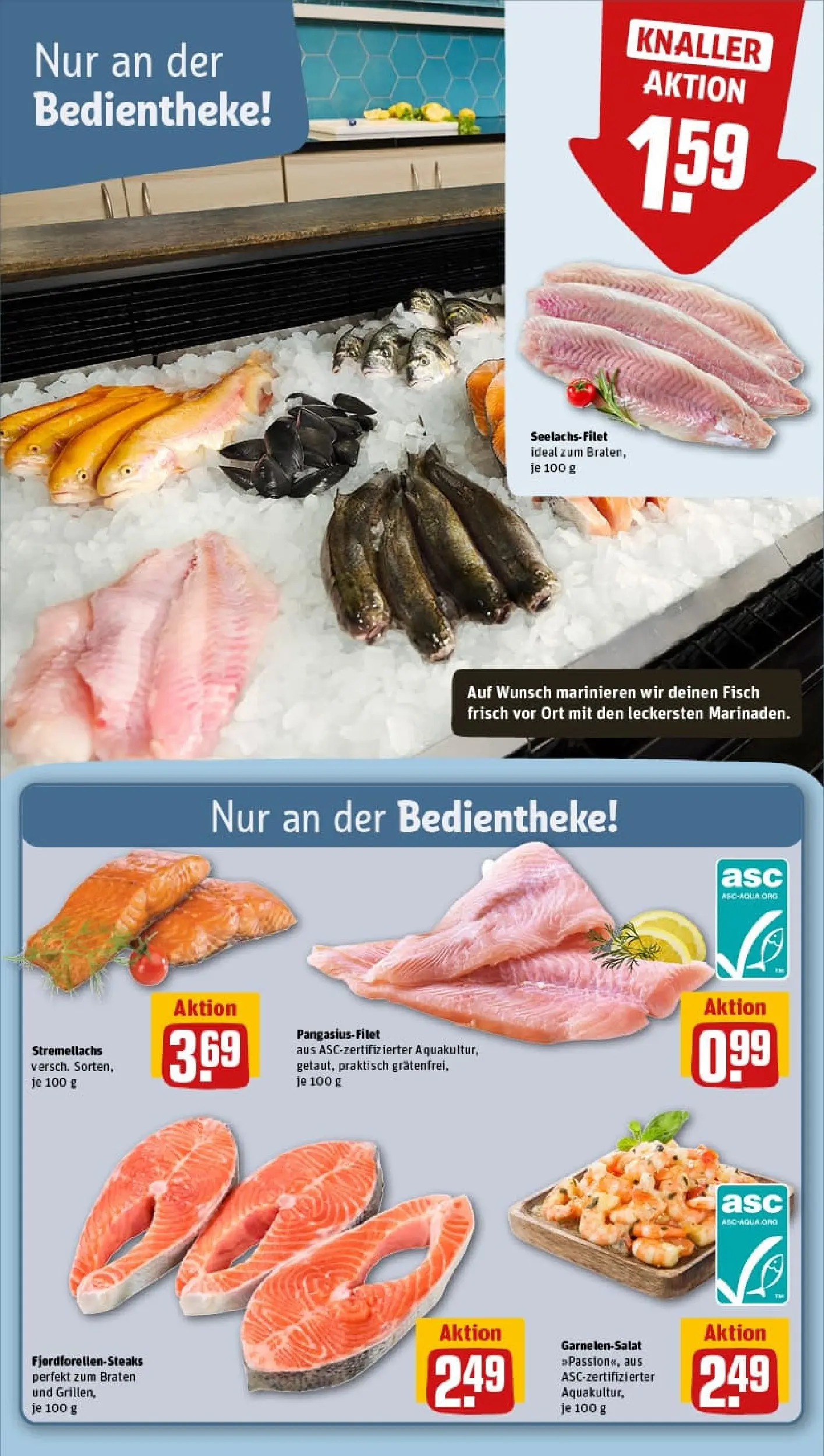 REWE Prospekt ab 26.10.2025 zum Blättern » Angebote | Seite: 37 | Produkte: Fisch, Steak
