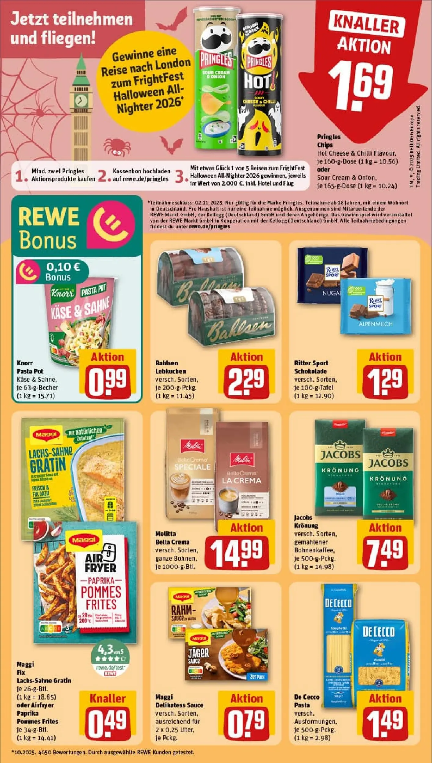 REWE Prospekt ab 26.10.2025 zum Blättern » Angebote | Seite: 17