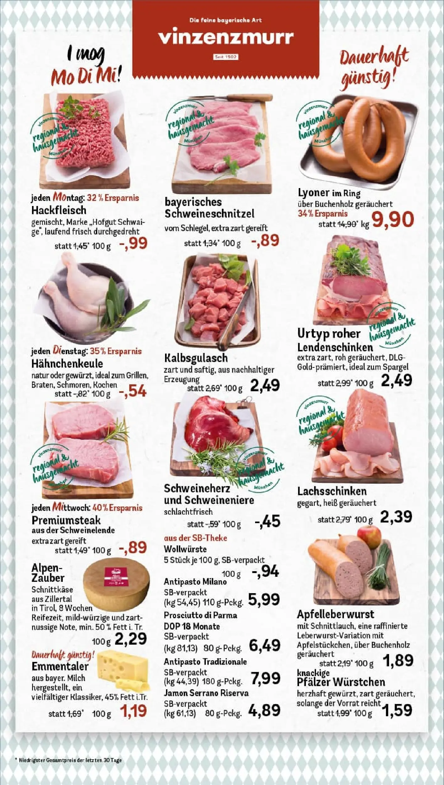 REWE Prospekt ab 26.10.2025 zum Blättern » Angebote | Seite: 10 | Produkte: Milch, Spargel, Steak, Hackfleisch