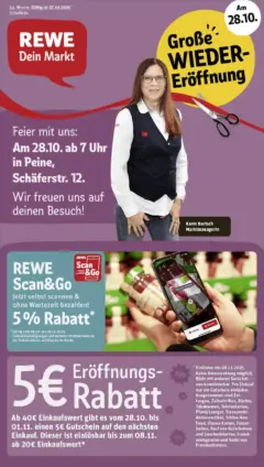 Rewe prospekt Peine	 ab 26.10.2025 gültig