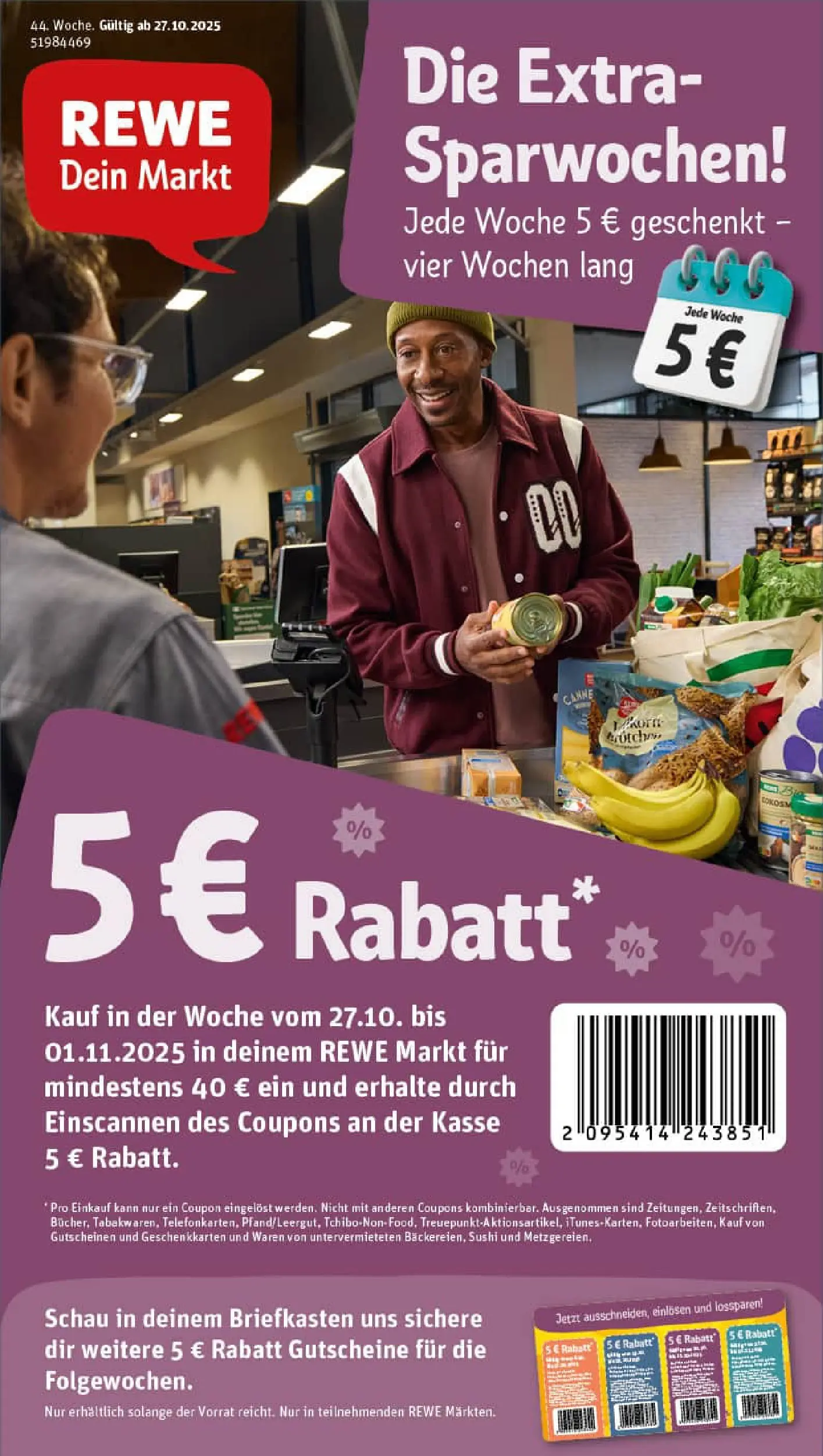 REWE Prospekt ab 26.10.2025 zum Blättern » Angebote | Seite: 1
