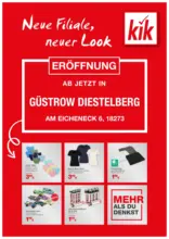 KiK: Neueröffnung in Güstrow Diestelberg